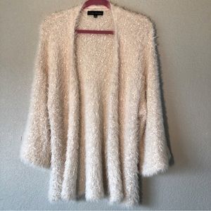 Fuzzy and sparkly sweater by Catherine Malandrino